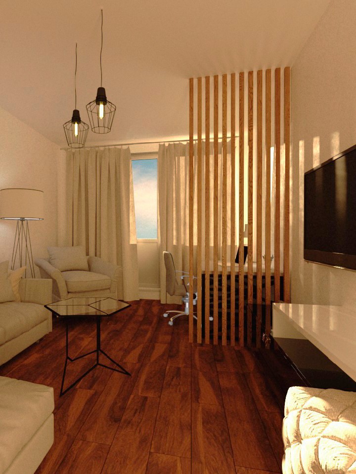 Обложка проекта: 2х комнатная квартира, ул. Салтыковская