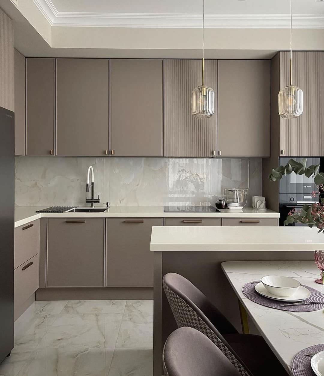 Кухня в гостинной