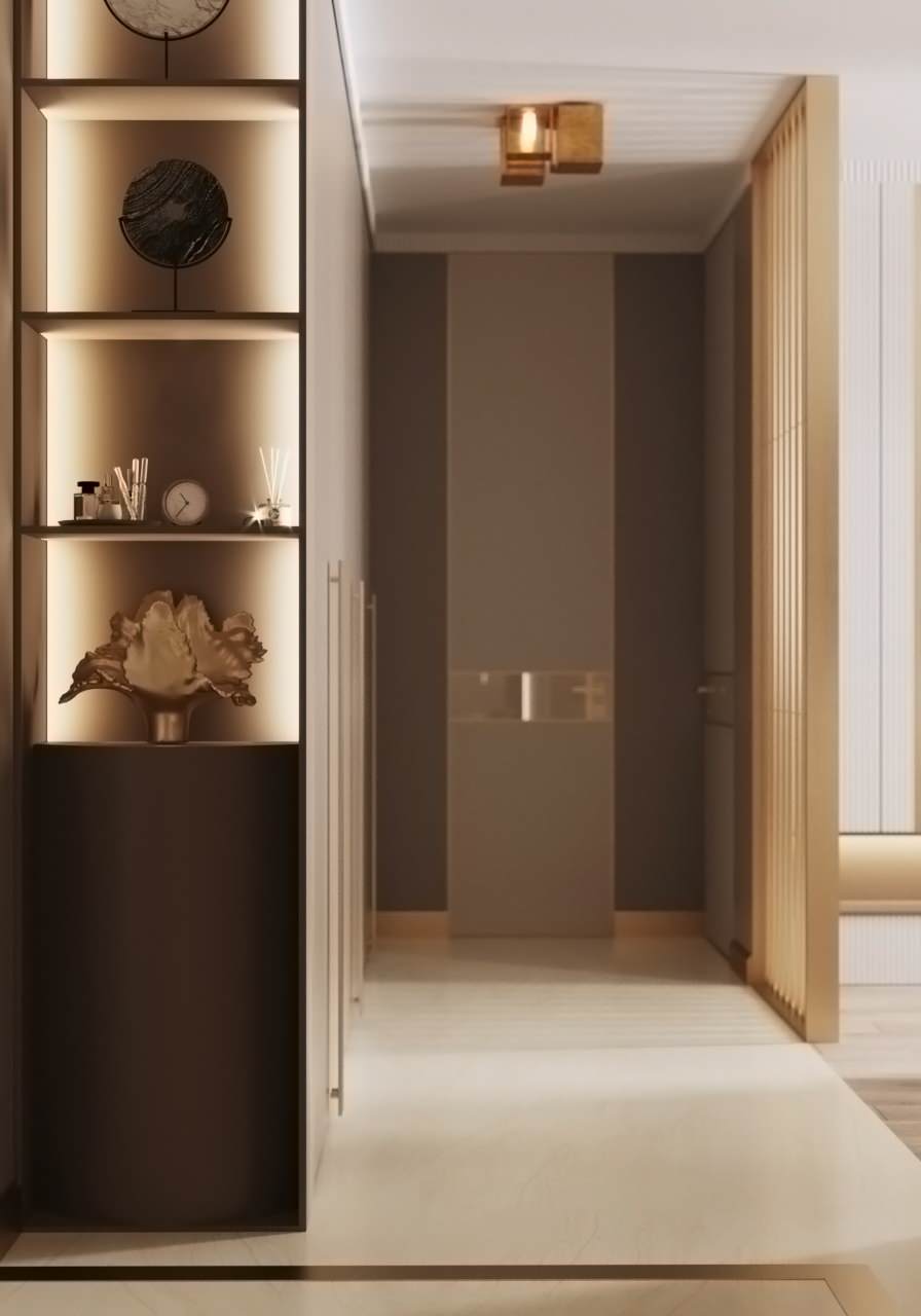 Квартира в стиле неоклассики в ЖК Небо