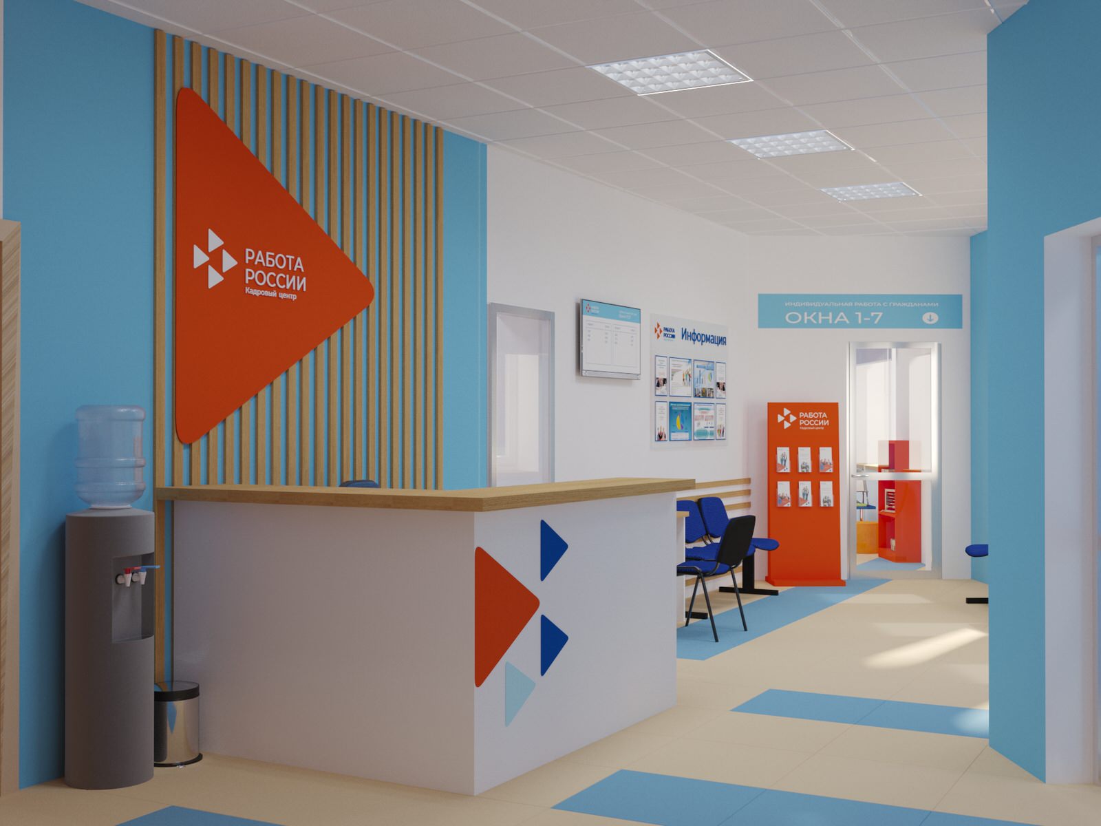 Обложка проекта: МФЦ "Работа России"