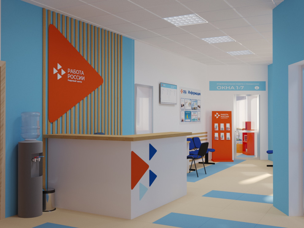 Обложка проекта: МФЦ "Работа России"