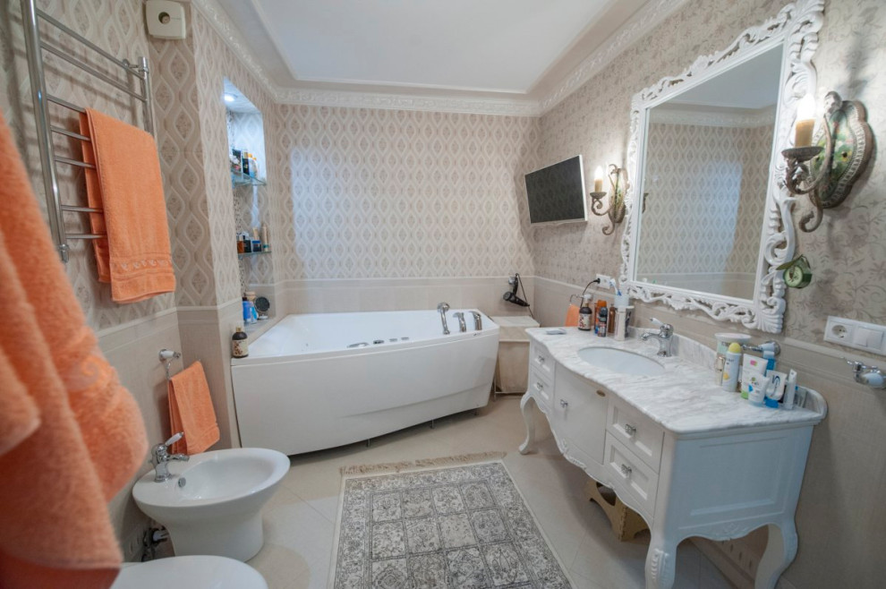 Двухуровневая квартира. Неоклассика (150 кв м).