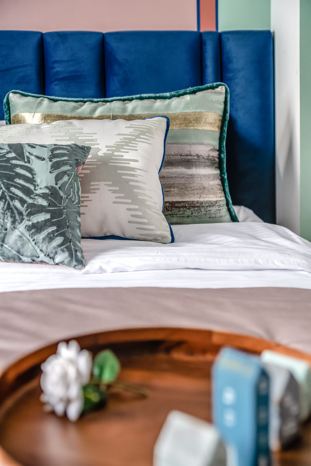 Текстильный декор для спальной комнаты