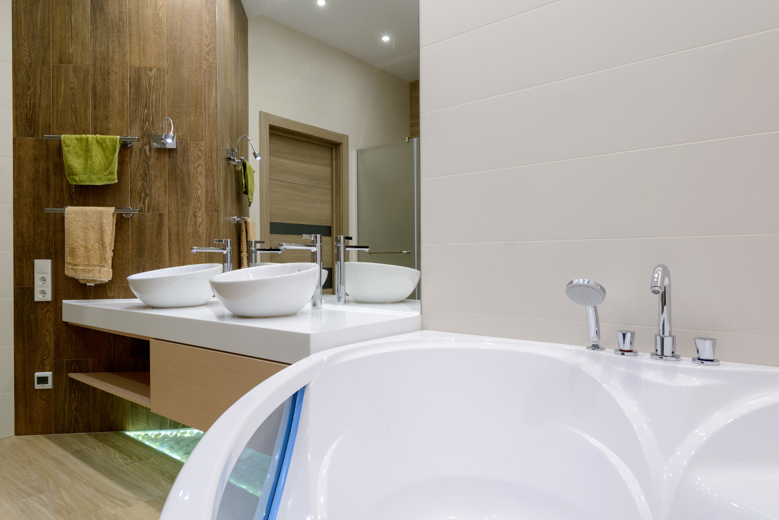 Двухъярусная квартира в стиле Экоминимализм