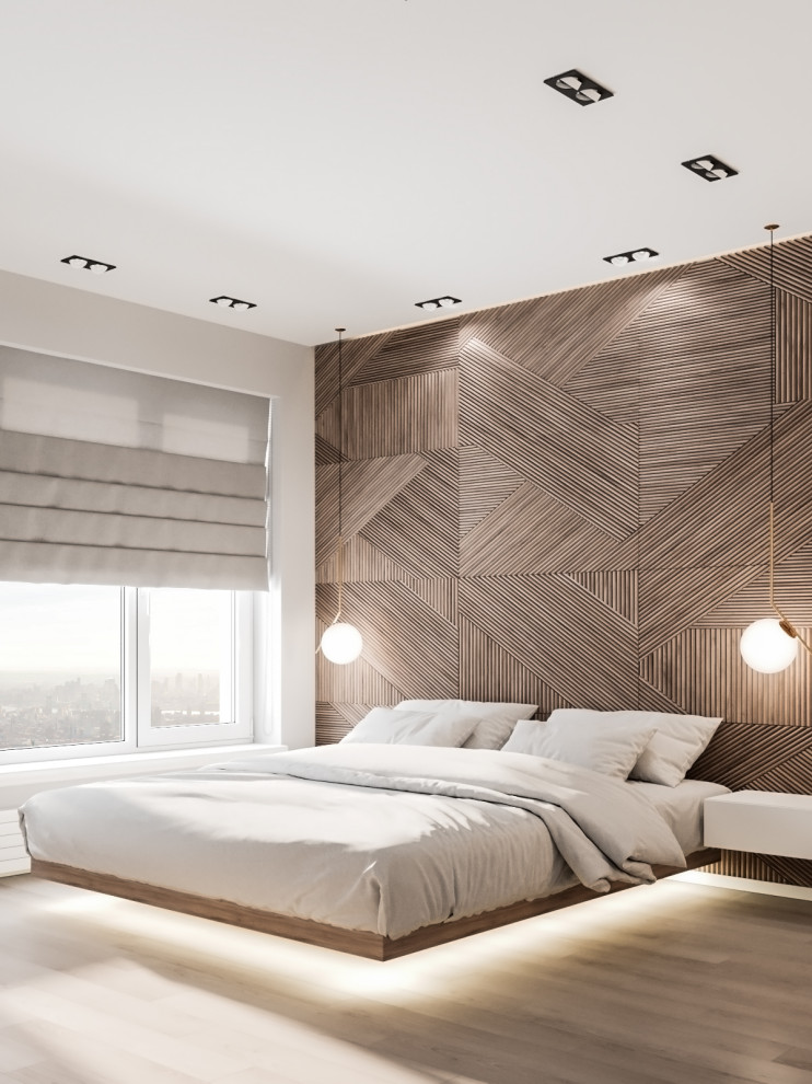 Дизайн проект квартиры в Москве в современном стиле (Варшавское шоссе, 2019)