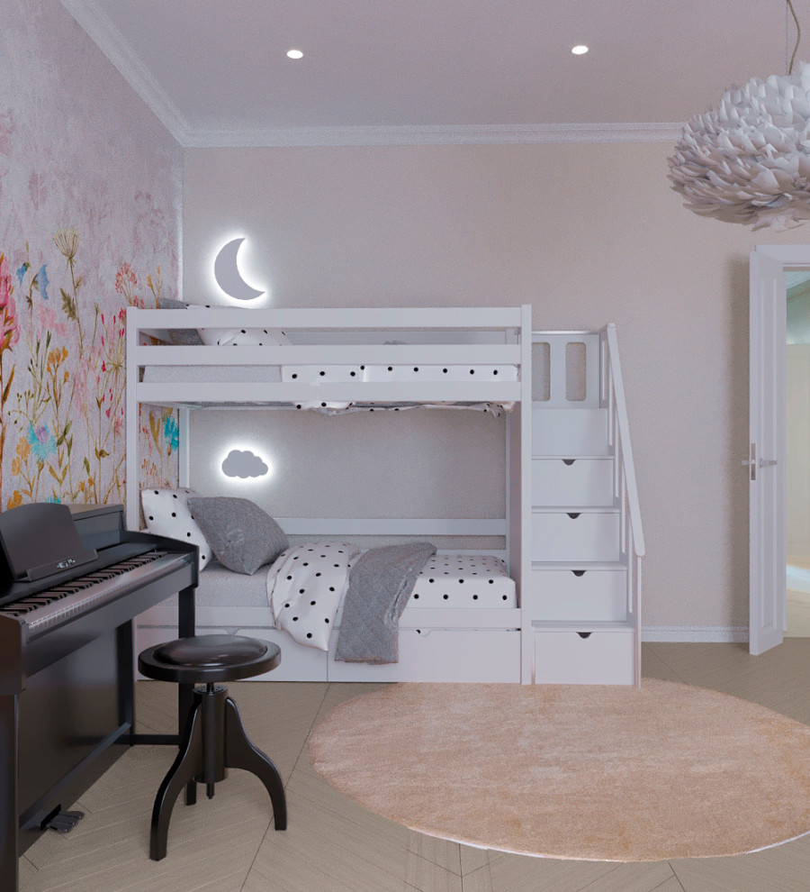 Квартира в стиле неоклассика в ЖК FAMILIA