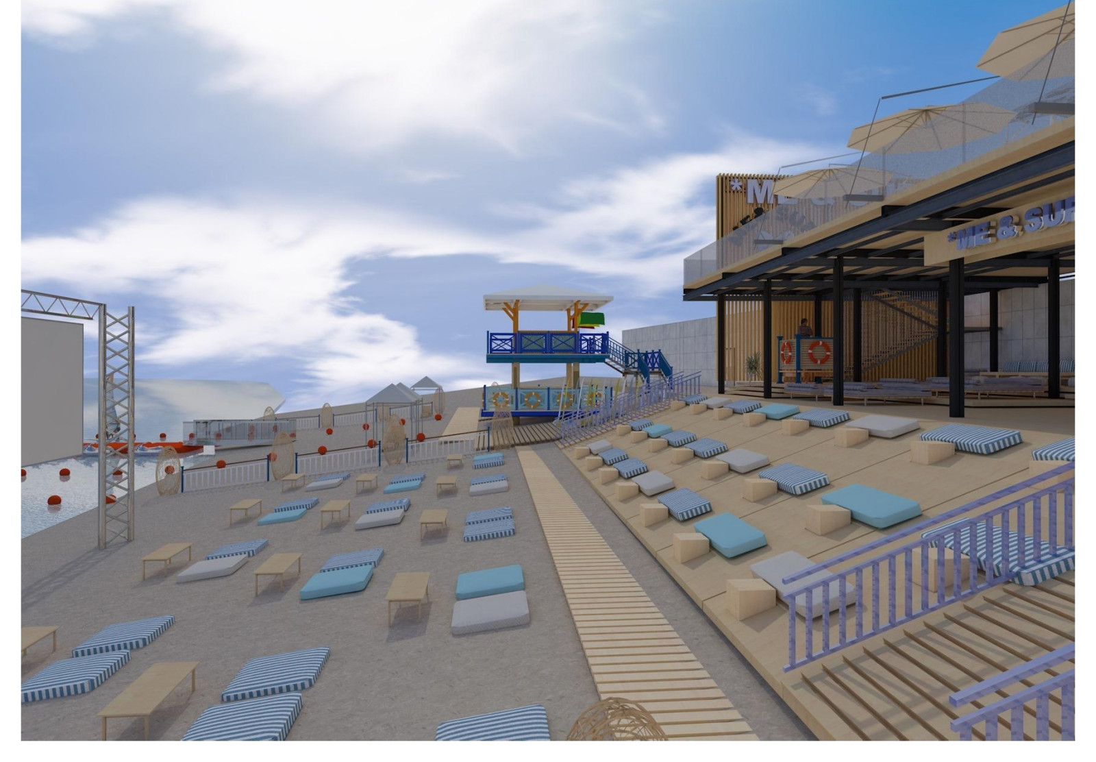 Пляжное кафе-клуб