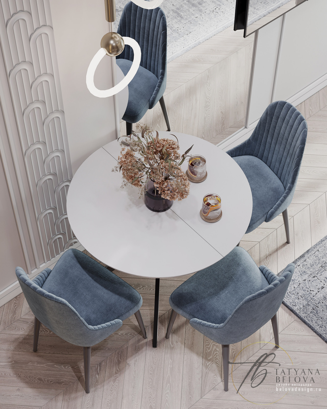 Метрополис, однокомнатная квартира 44,4 кв.м