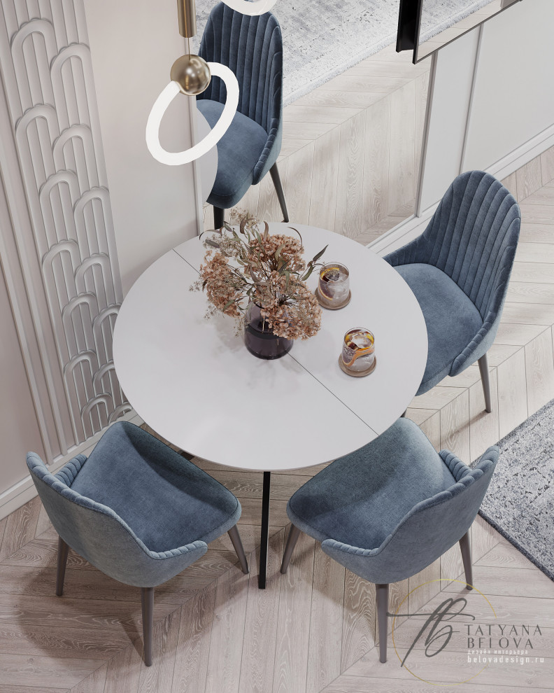 Метрополис, однокомнатная квартира 44,4 кв.м