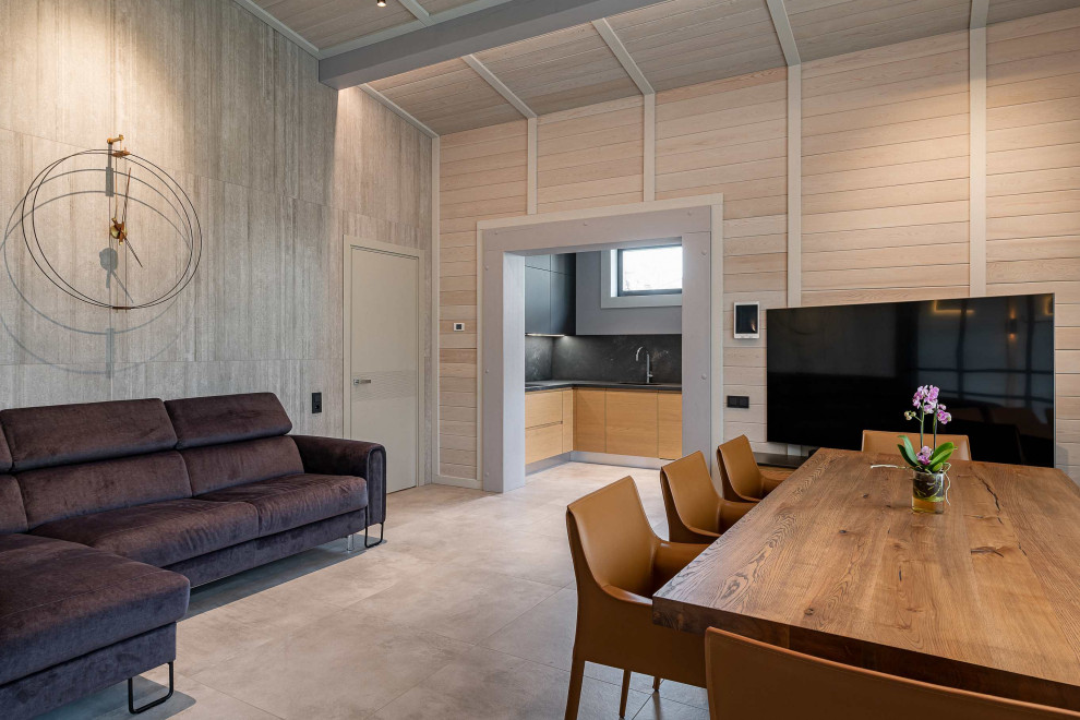 Бассейн и СПА комплекс по технологии фахверк