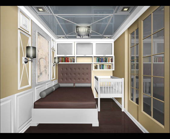 Однокомнатная квартира в Москве.