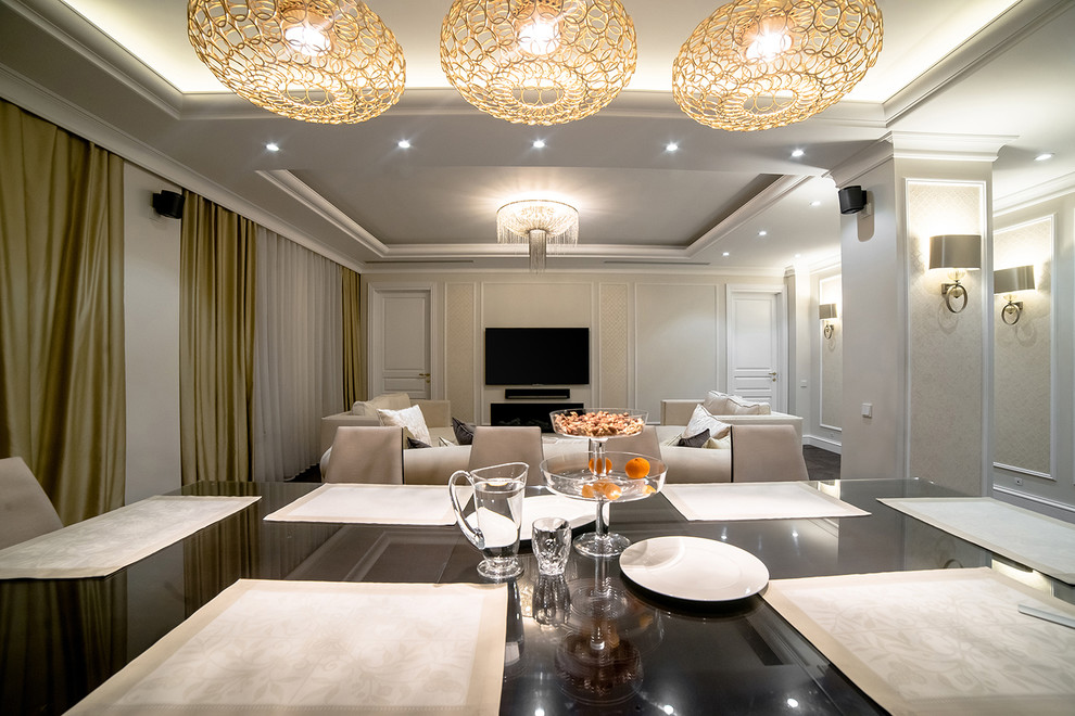 Ремонт пятикомнатной квартиры 210 кв.м в стиле неоклассика