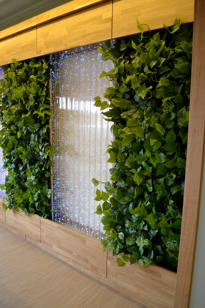 Фитостены из искусственных растений