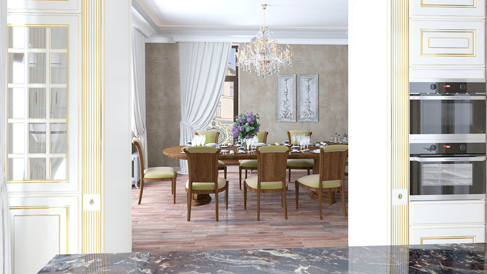 Дизайн-проект интерьера таунхауса в КП "Маленькая Италия"