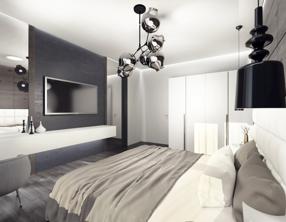 Обложка проекта: Дизайн интерьера СПАЛЬНИ в ЖК CLEVER PARK