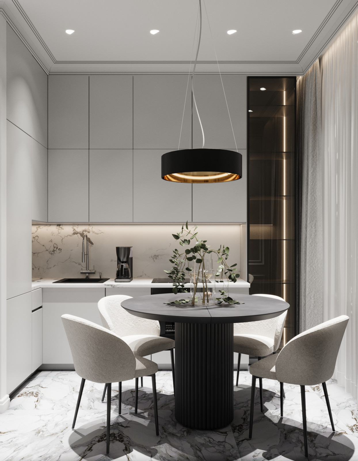 Квартира на Ленинском проспекте, 48 м²