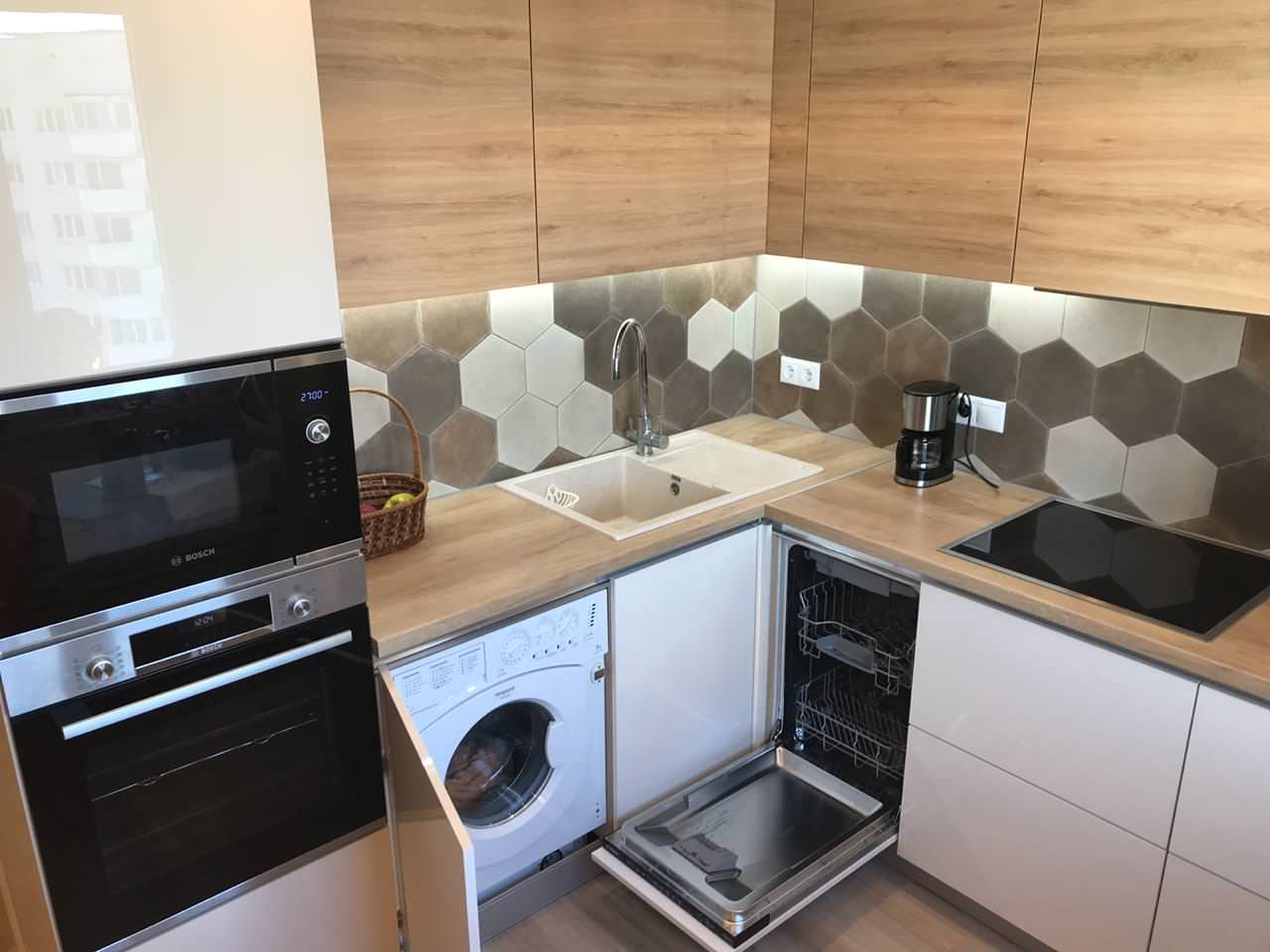 Индустриальный двухкомнатная 70 м2.