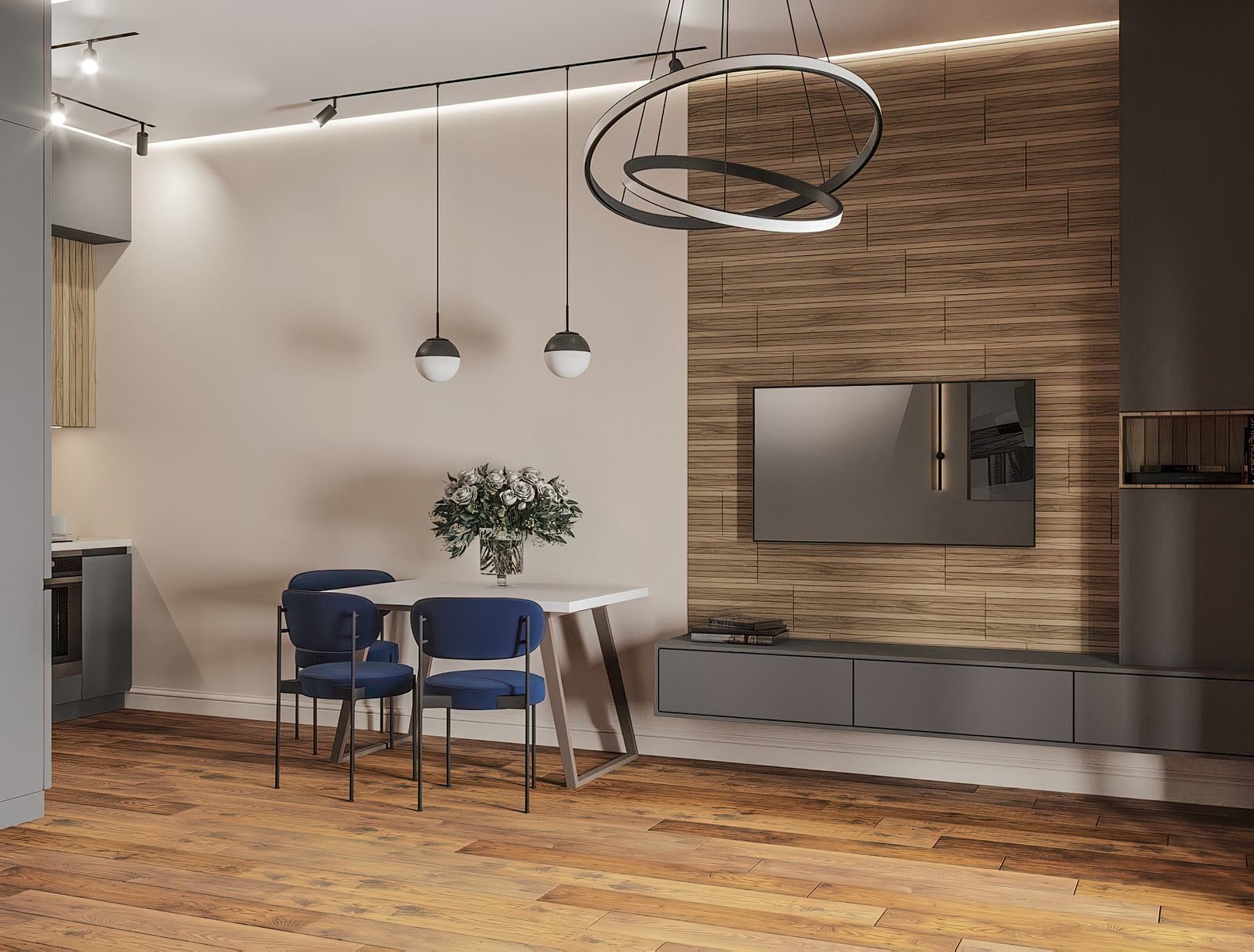 Дизайн-проект 2-х комнатной квартиры