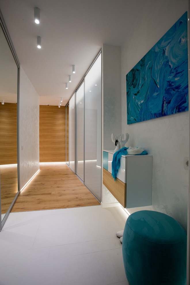 Квартира в бирюзовых оттенках