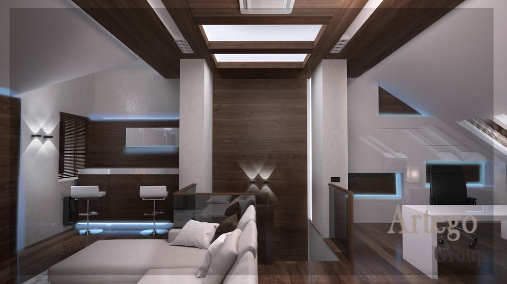 Дизайн интерьера таунхауса в КП "Новое Бакеево"