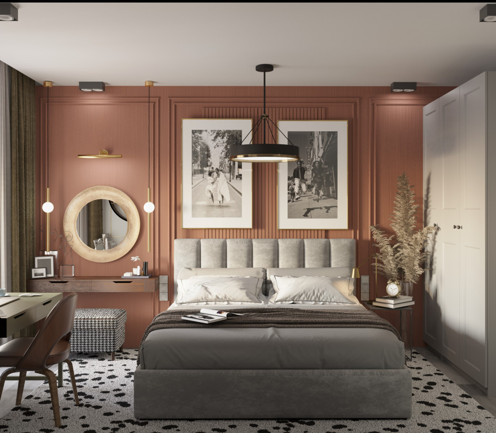 Обложка проекта: Дизайн-проект 3-комнатной квартиры на Харьковской улице в Москве, 60 м2