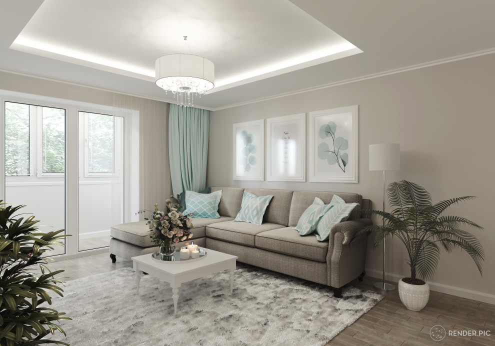 Обложка проекта: Визуализация квартиры