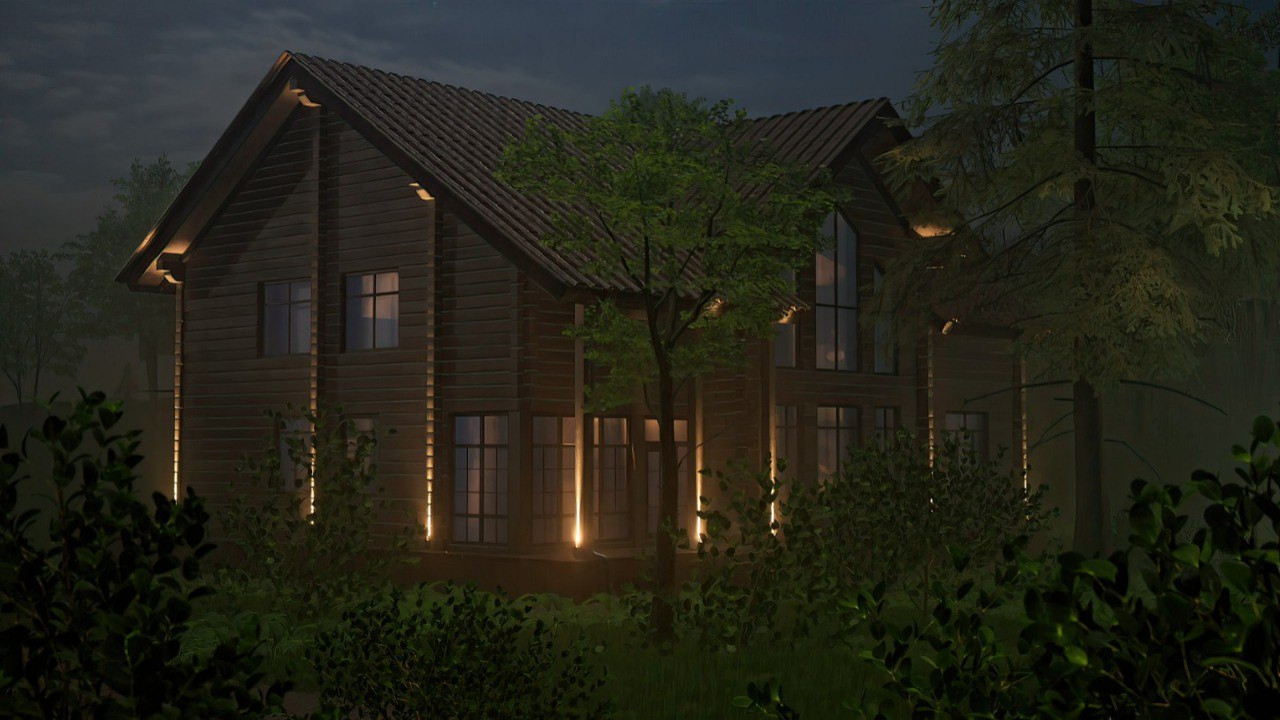 Обложка проекта: Загородный коттедж