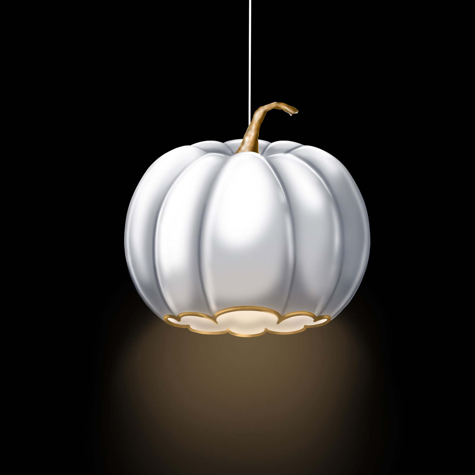 Концепция коллекции подвесных фарфоровых светильников