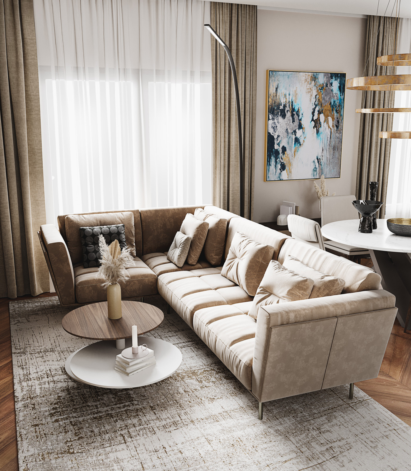 Квартира в ЖК Крестовский Deluxe