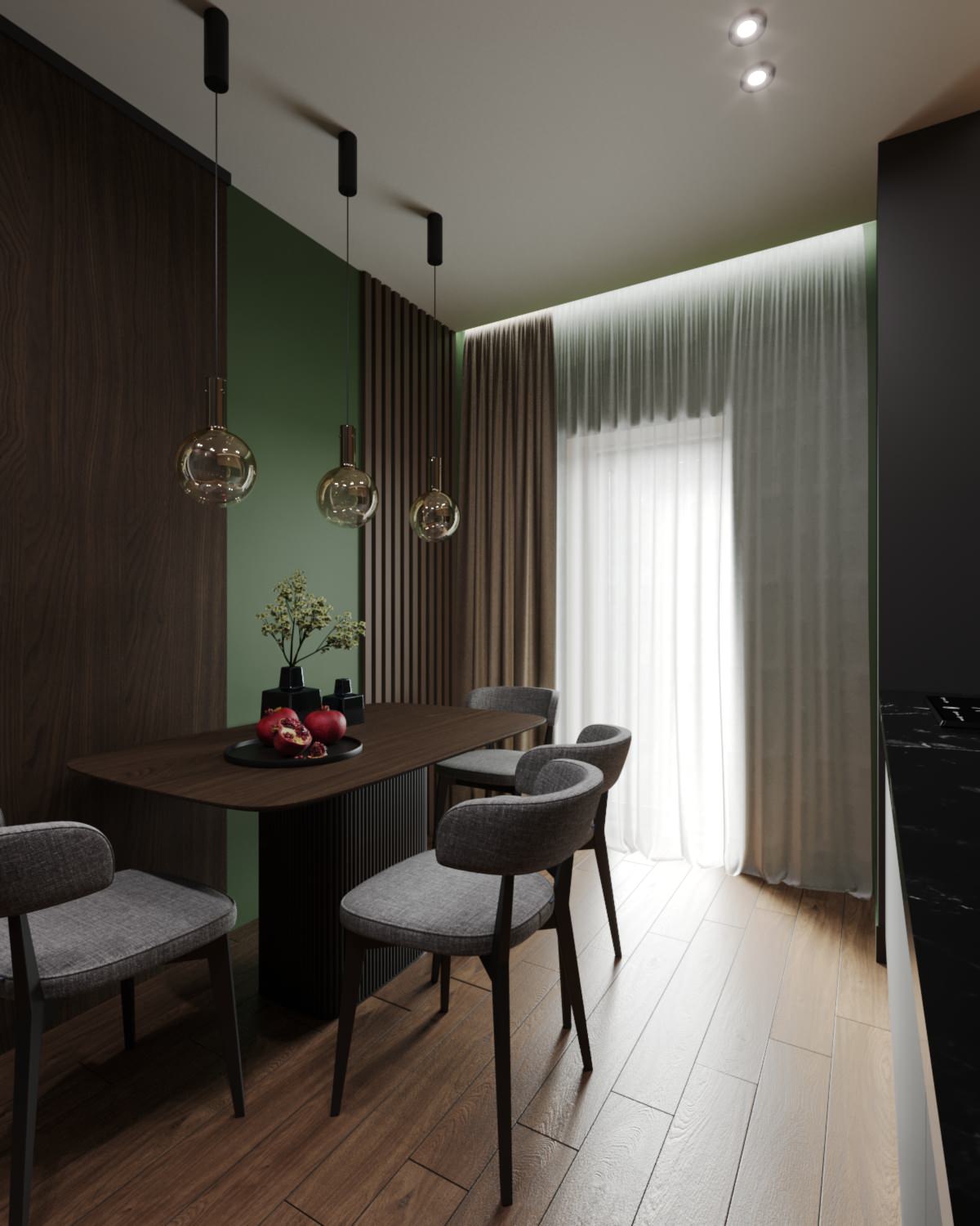 Однокомнатная квартира со сложной планировкой