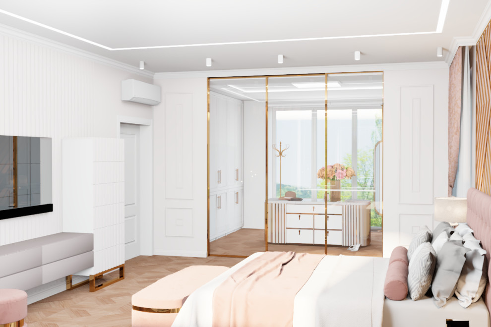 Проект интерьера двухэтажного дома