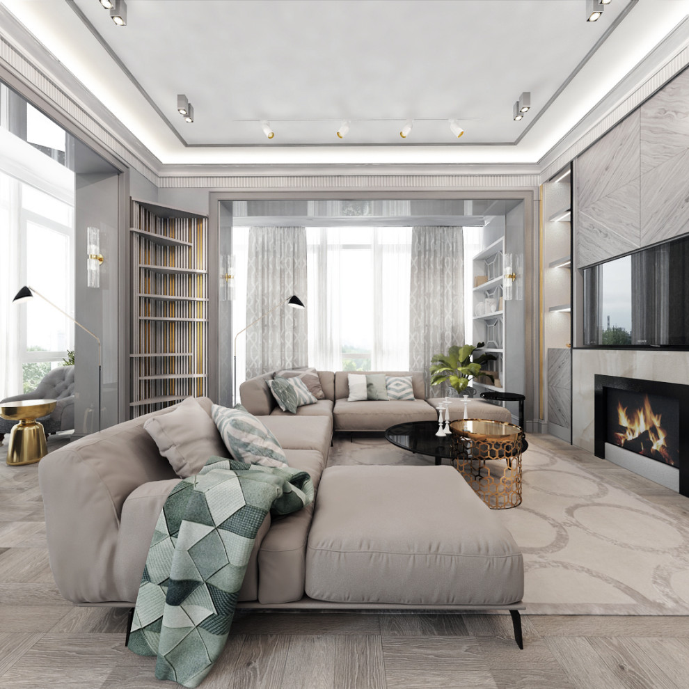 Серый гламур на Крестовском DeLuxe