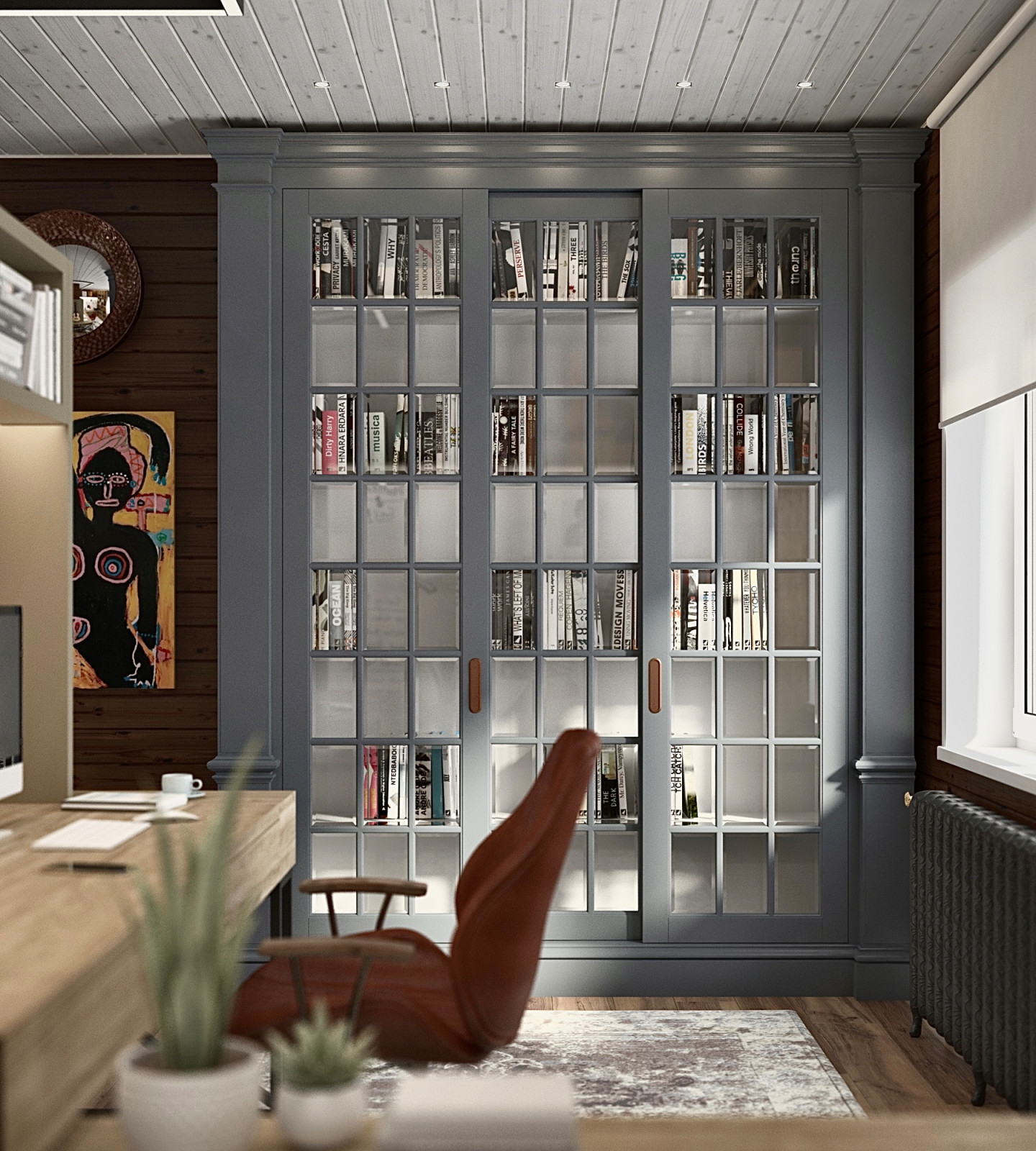 Дизайн загородного дома в Санкт-Петербурге.