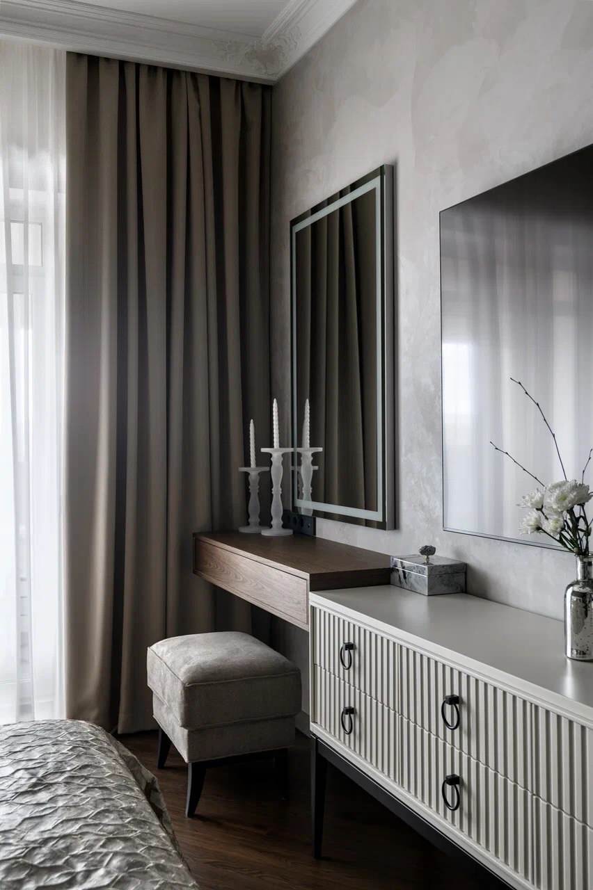 Реализация 3-х комнатной квартиры в стиле "Современная классика"