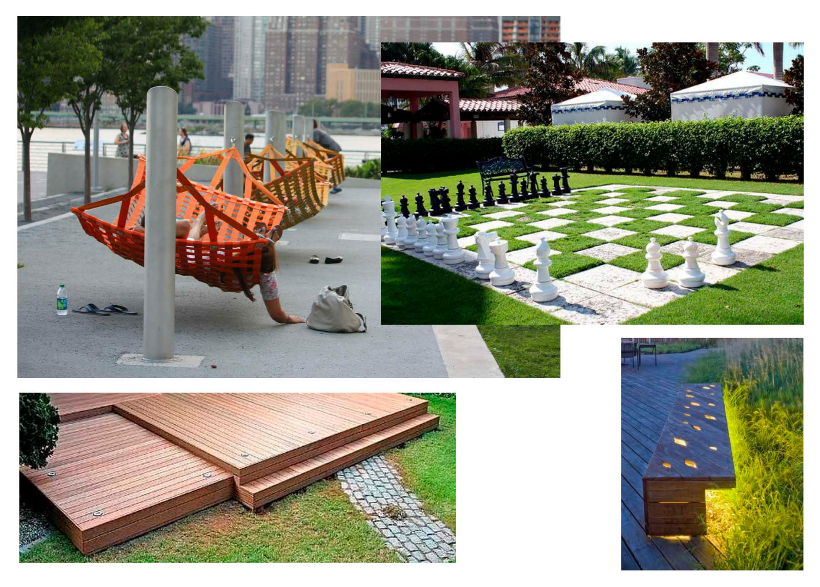 Зона отдыха у кафе. Аналоги