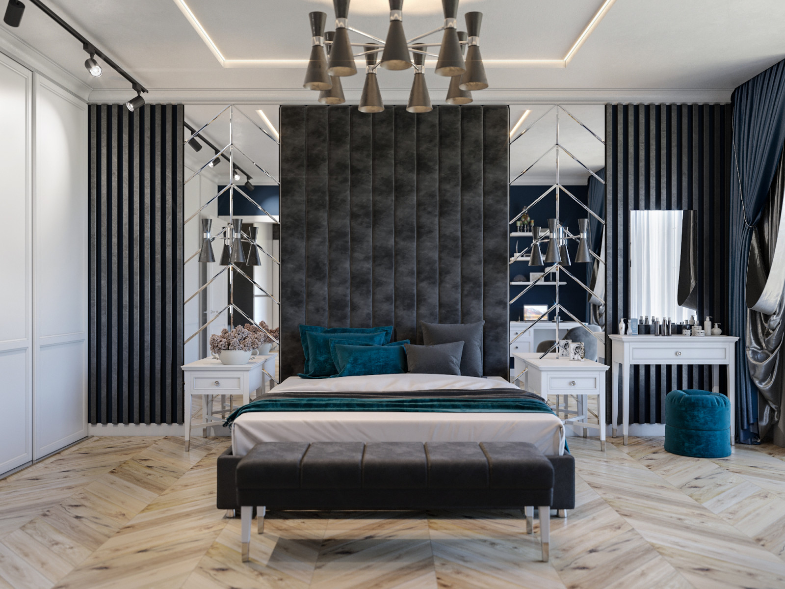 Дизайн интерьера однокомнатной квартиры с кухней-гостиной (ул.Р.Зорге)