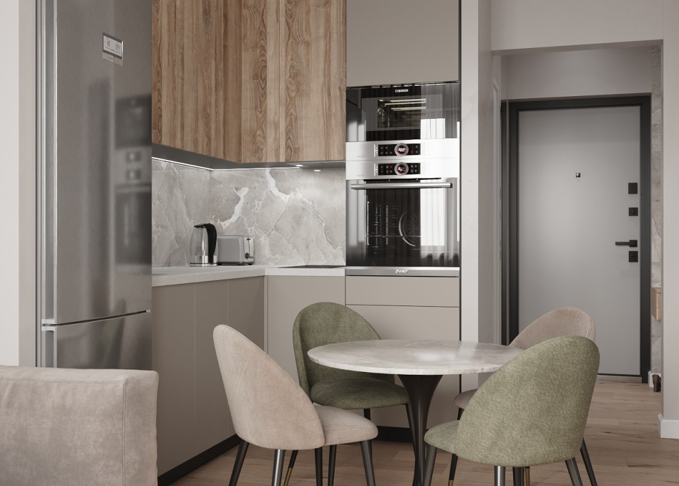 Кухня-гостиная для молодой семьи