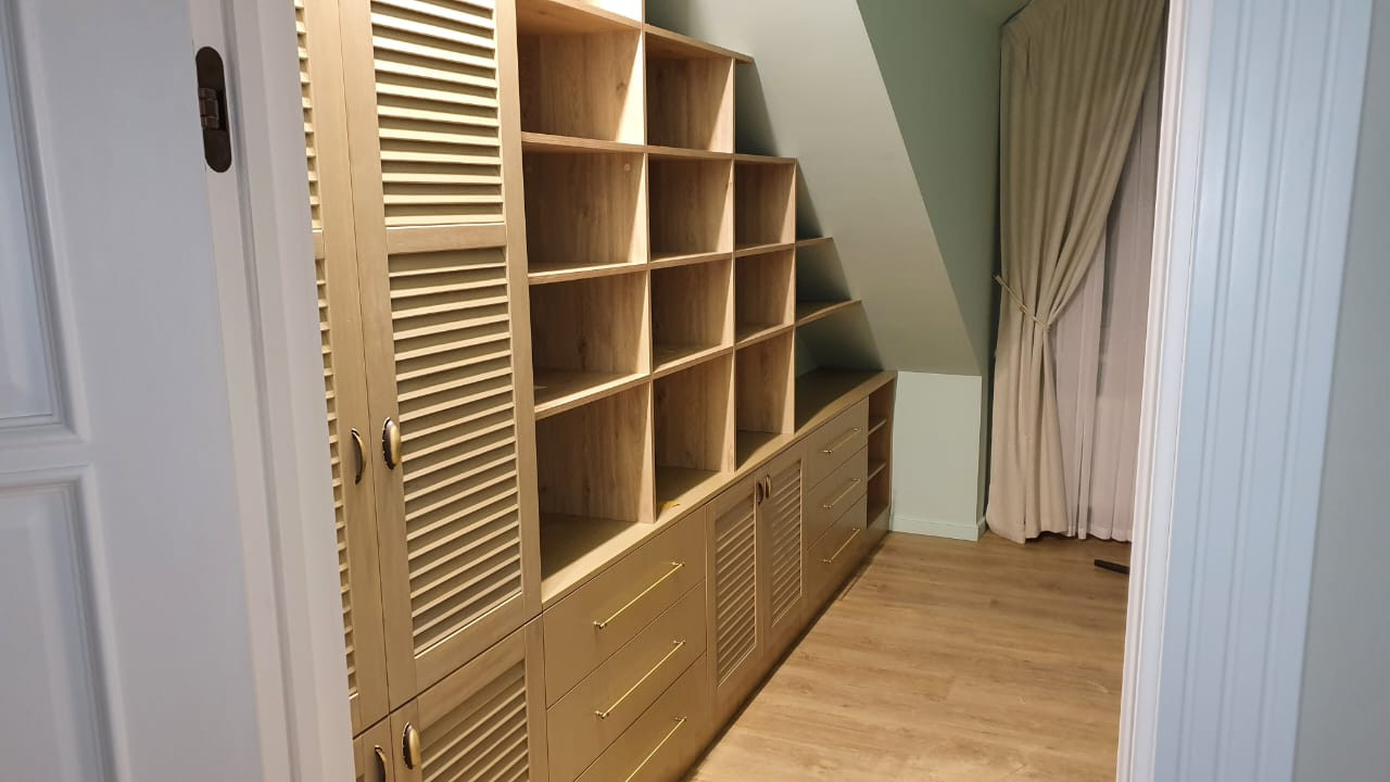 Мансардный этаж в загородном доме