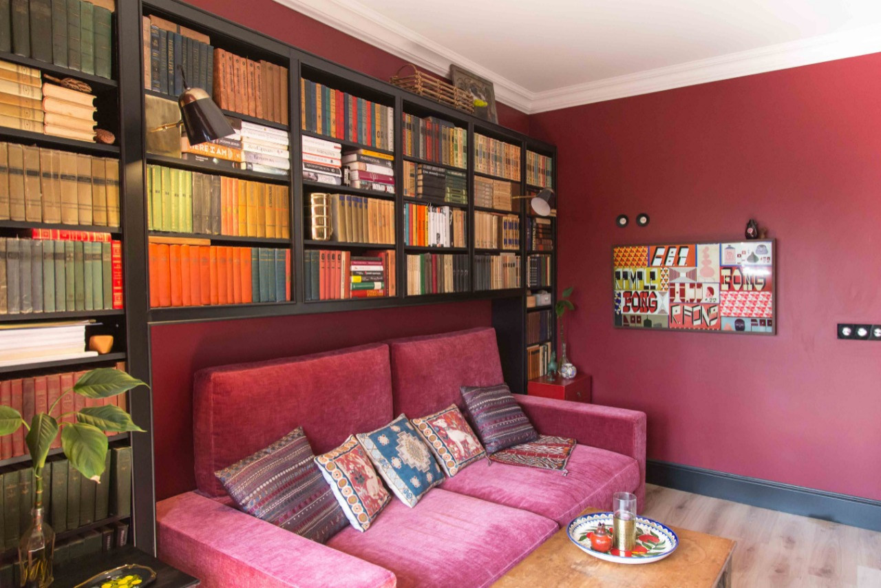 Библиотека из МДФ в эмали