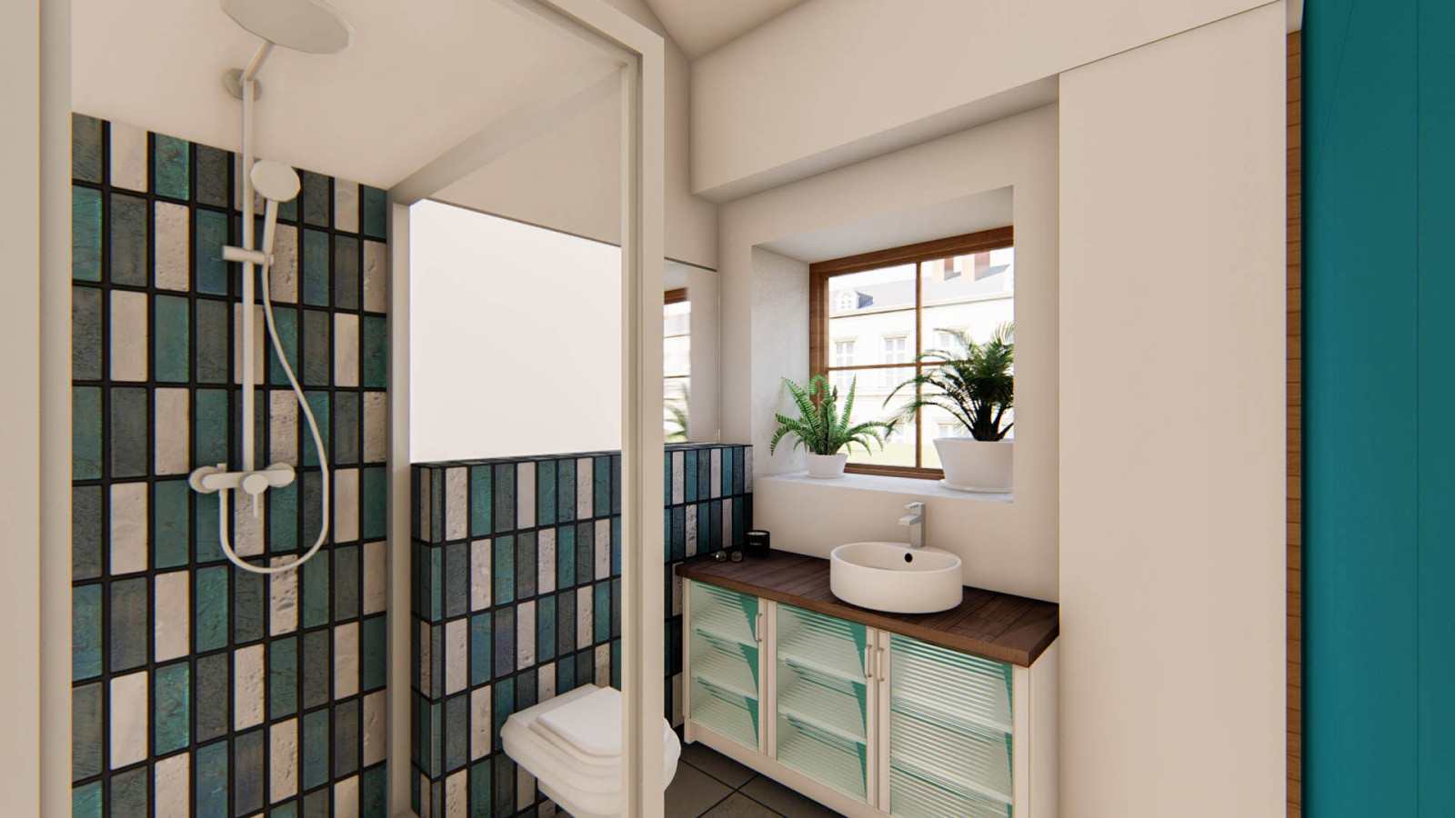 Обложка проекта: ЖД "Театральный", 77 кв. м