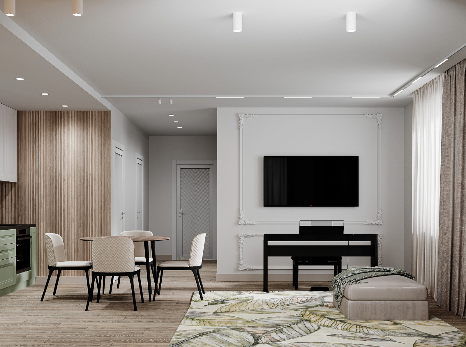 Эко - квартира в многоэтажке.