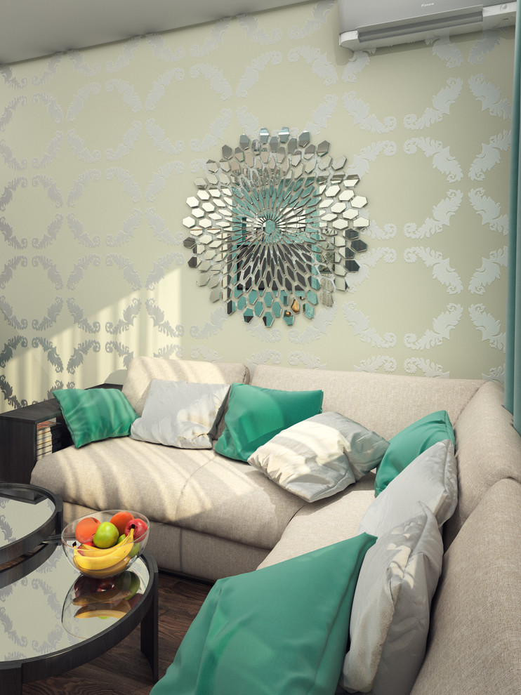 Эффектный дизайн для не большого пространства.