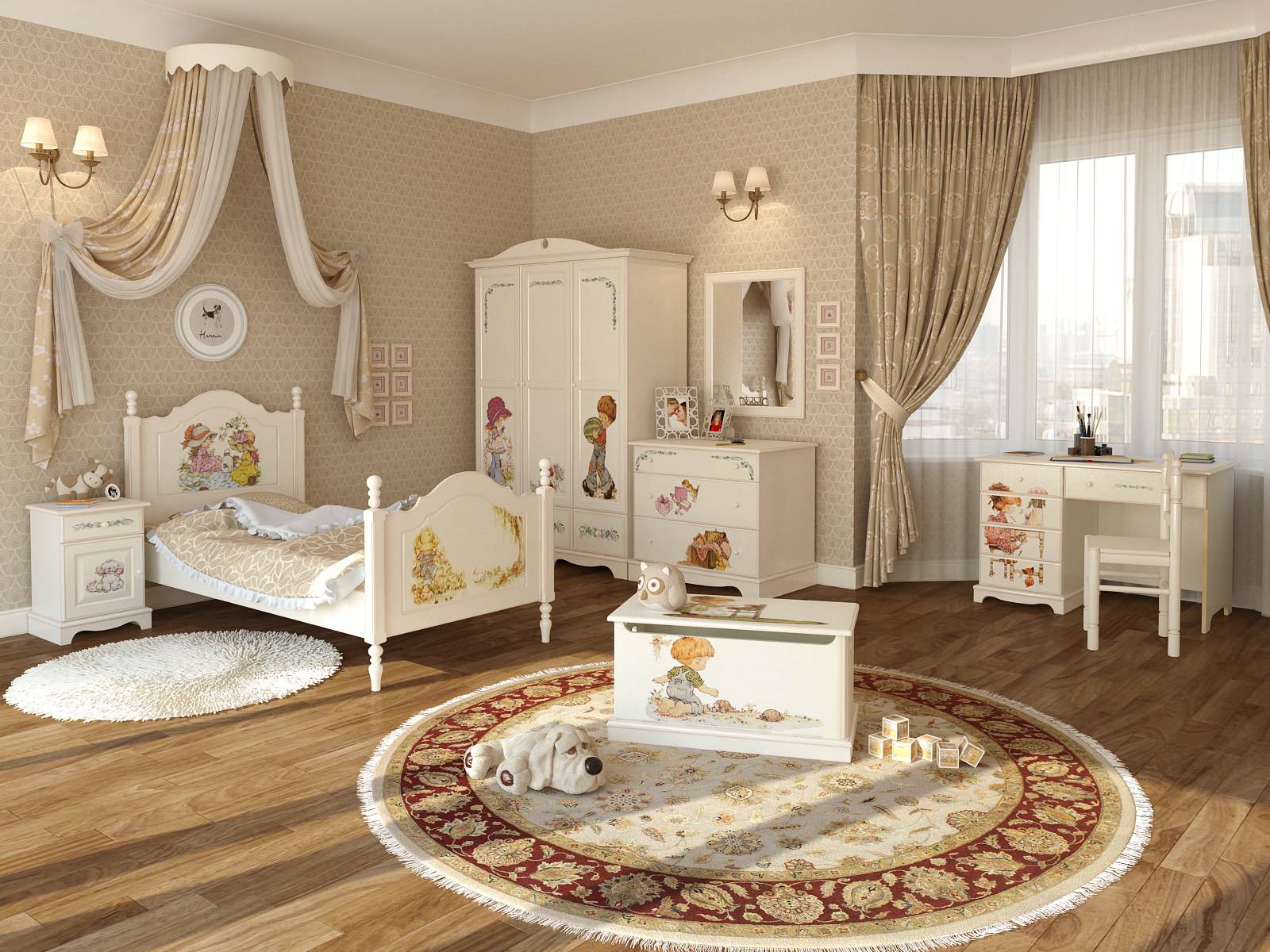 Обложка проекта: Детские комнаты