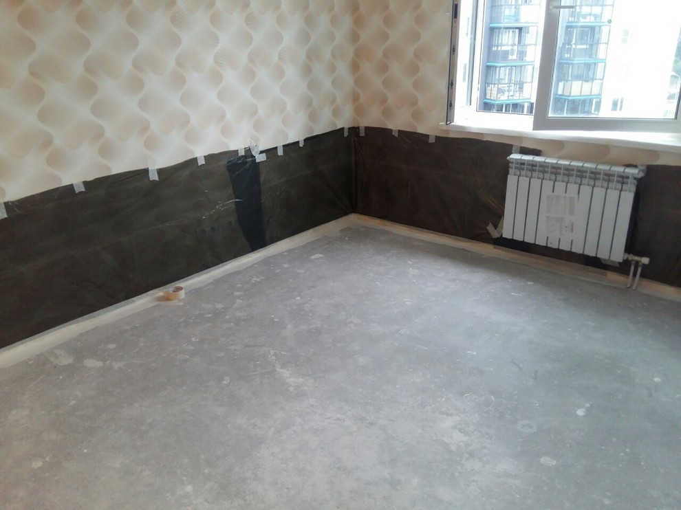 Полимерный пол в квартире.