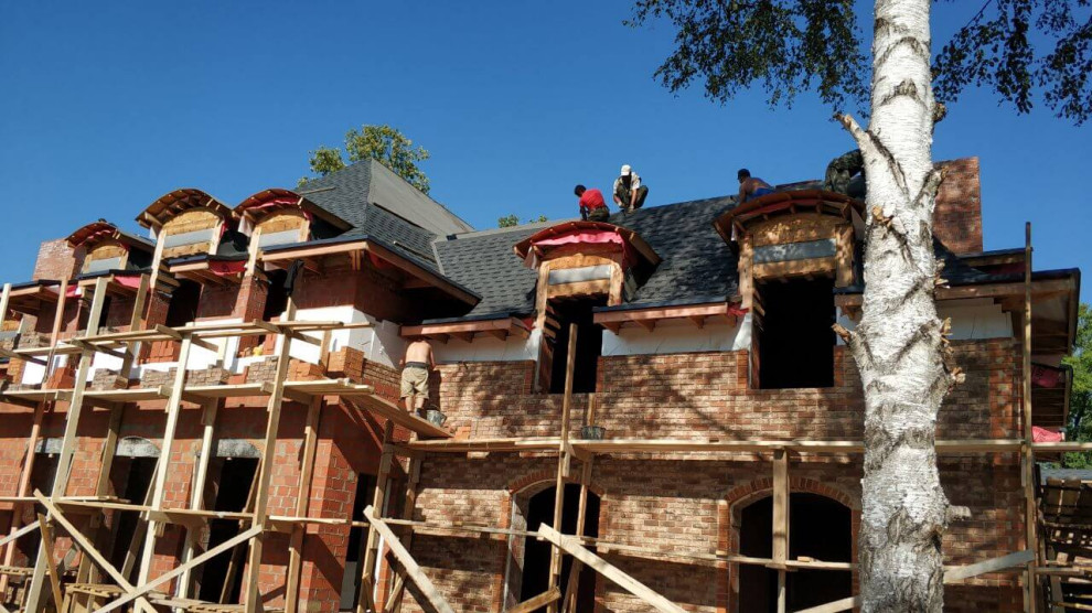 Строительство резиденции в Антоновке