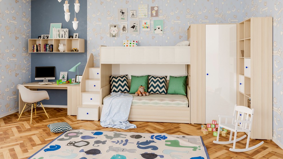 Визуализация Детская Play ОГОГО Обстановочка