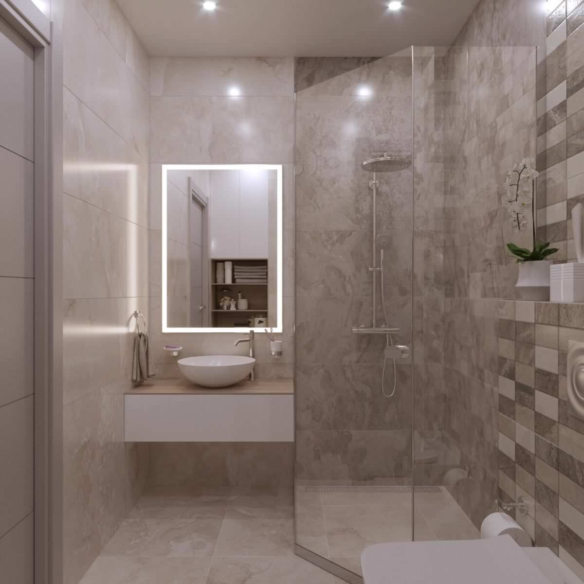 Дизайн проект квартиры в современном стиле