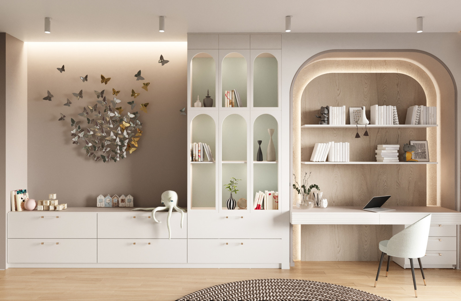 Дизайн проект Загородного дома 600м КП Президент