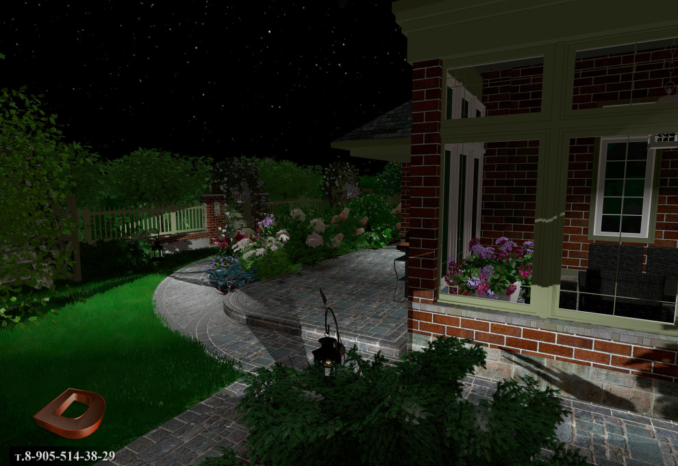 Проект ландшафтного дизайна участка 15,5 соток, Прибалтика , 2019г.