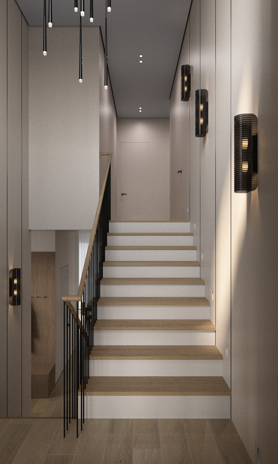 Коттедж в Мытищах, д. Шолохово — современный стиль с элементами минимализма